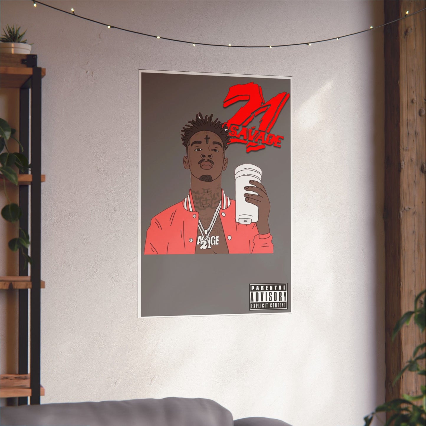 21 Savage Matte Poster